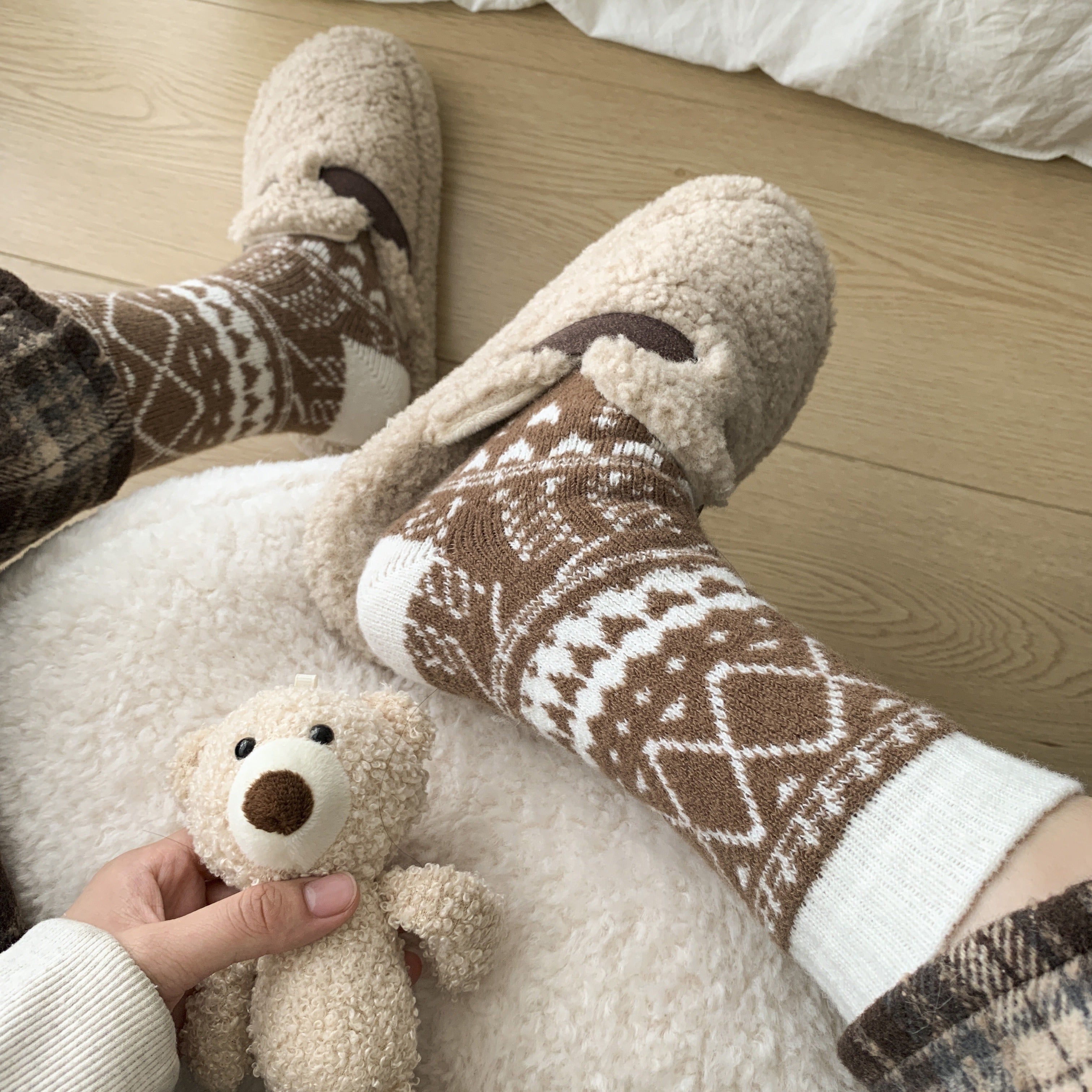 Chaussettes Chaudes Héritage Nordique — Lot de 5