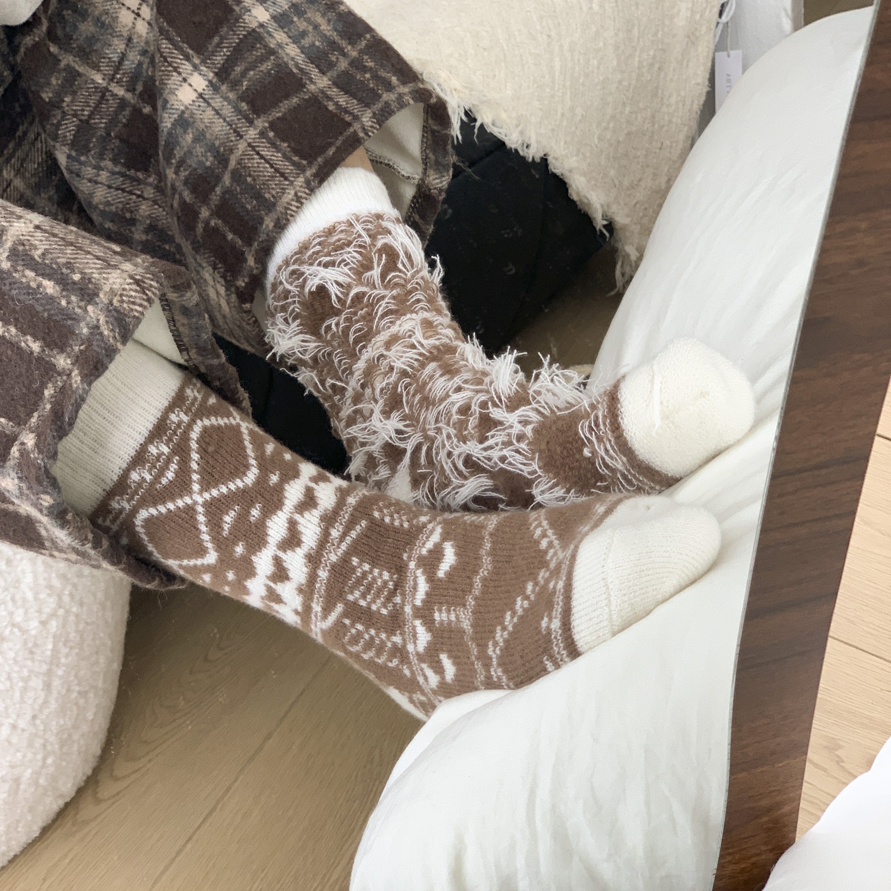 Chaussettes Chaudes Héritage Nordique — Lot de 5