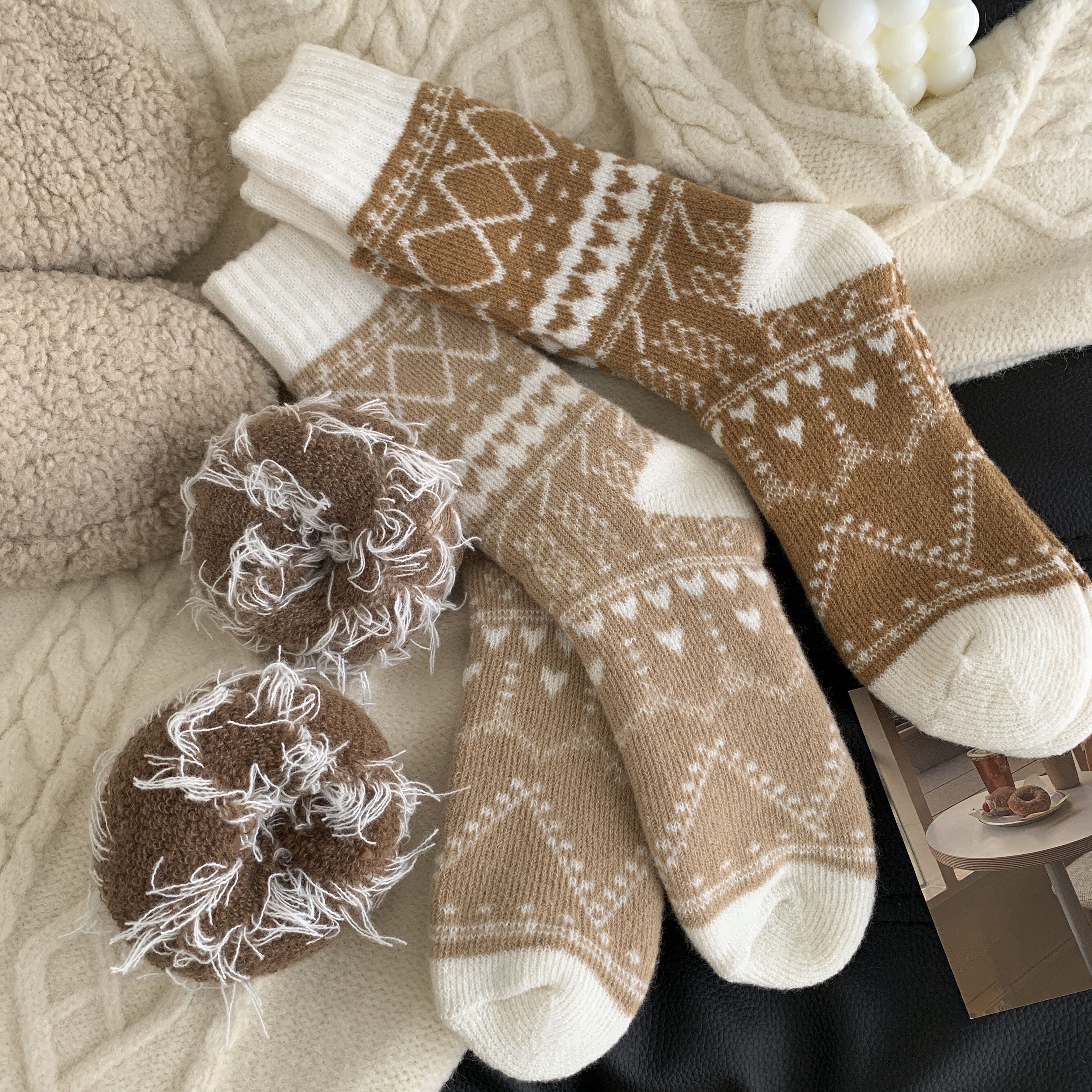 Chaussettes Chaudes Héritage Nordique — Lot de 5