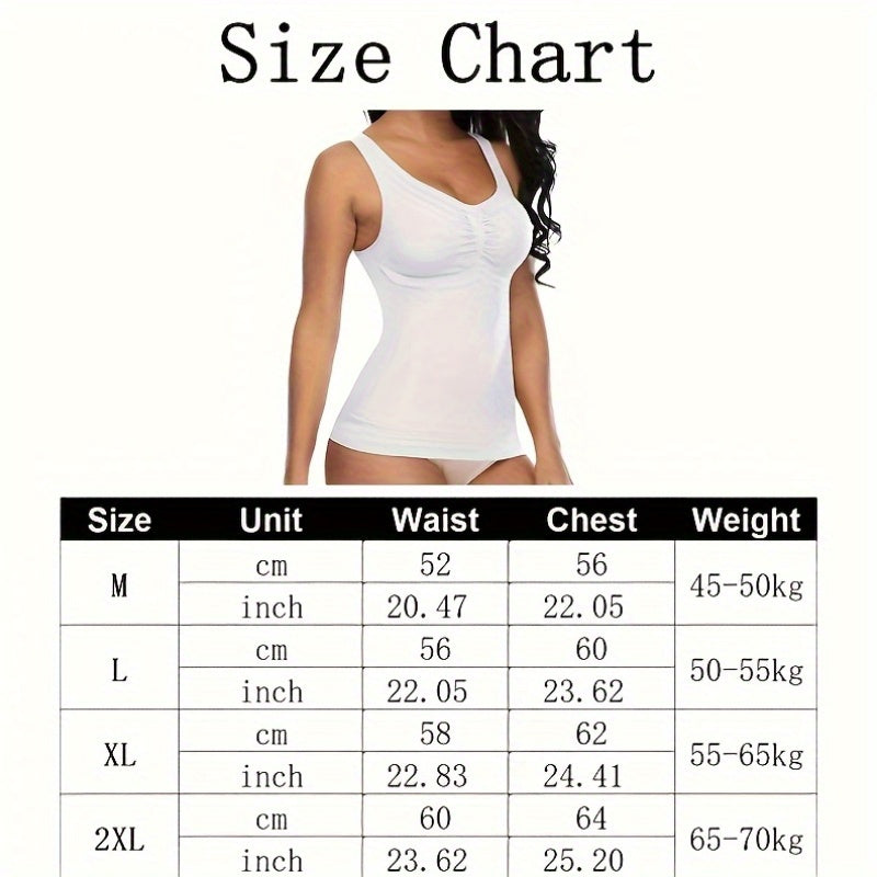 Seamless Tummy-Control Lace-Up Tank
