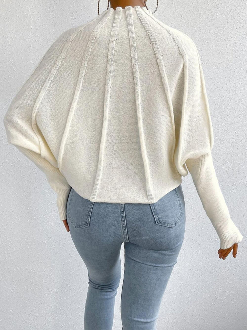 Cozy Dolman Sleeve Knit Sweater