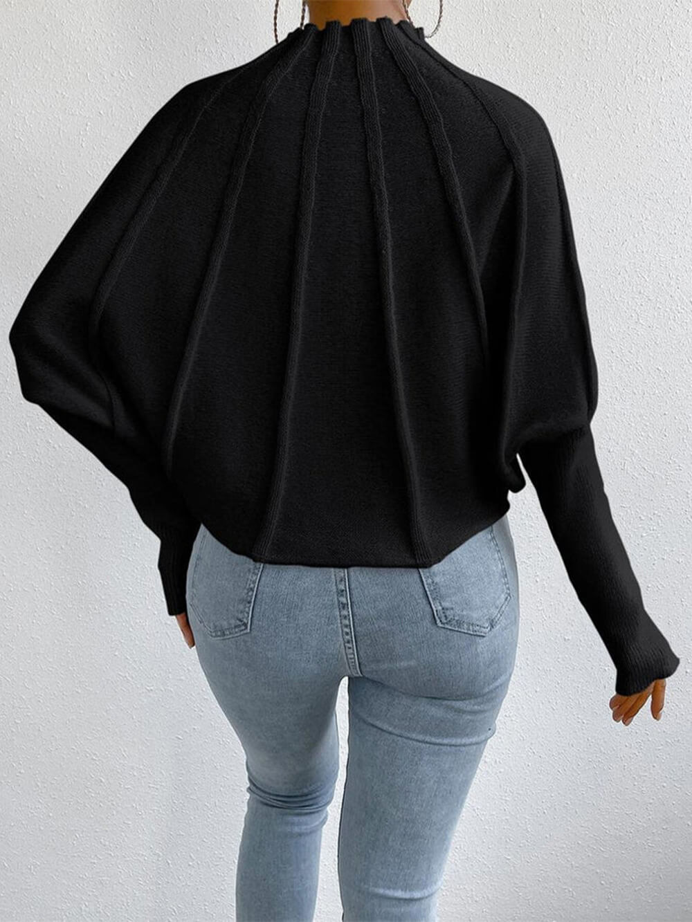 Cozy Dolman Sleeve Knit Sweater