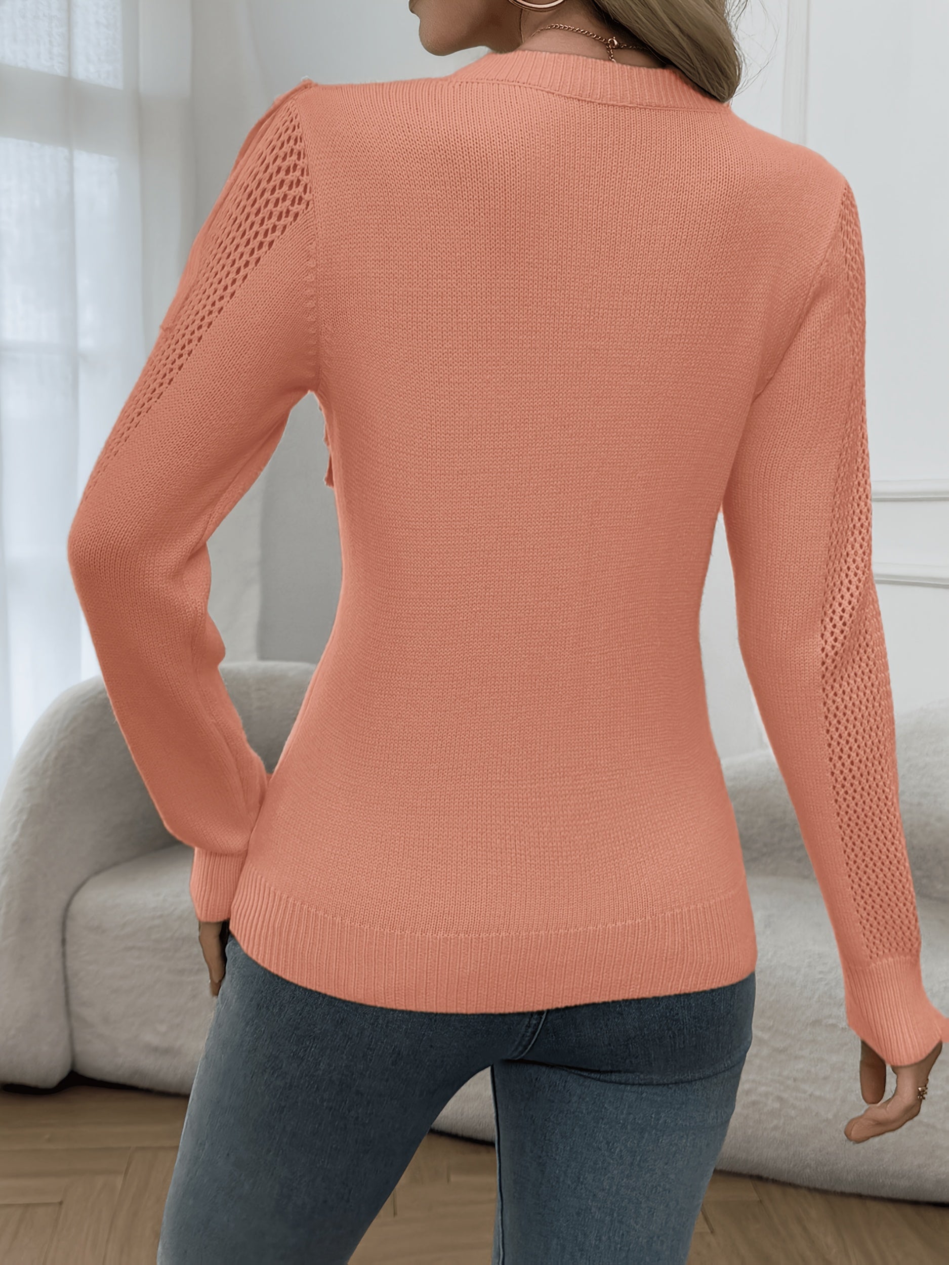 Middle Eastern Crochet Sheer Fringe Top