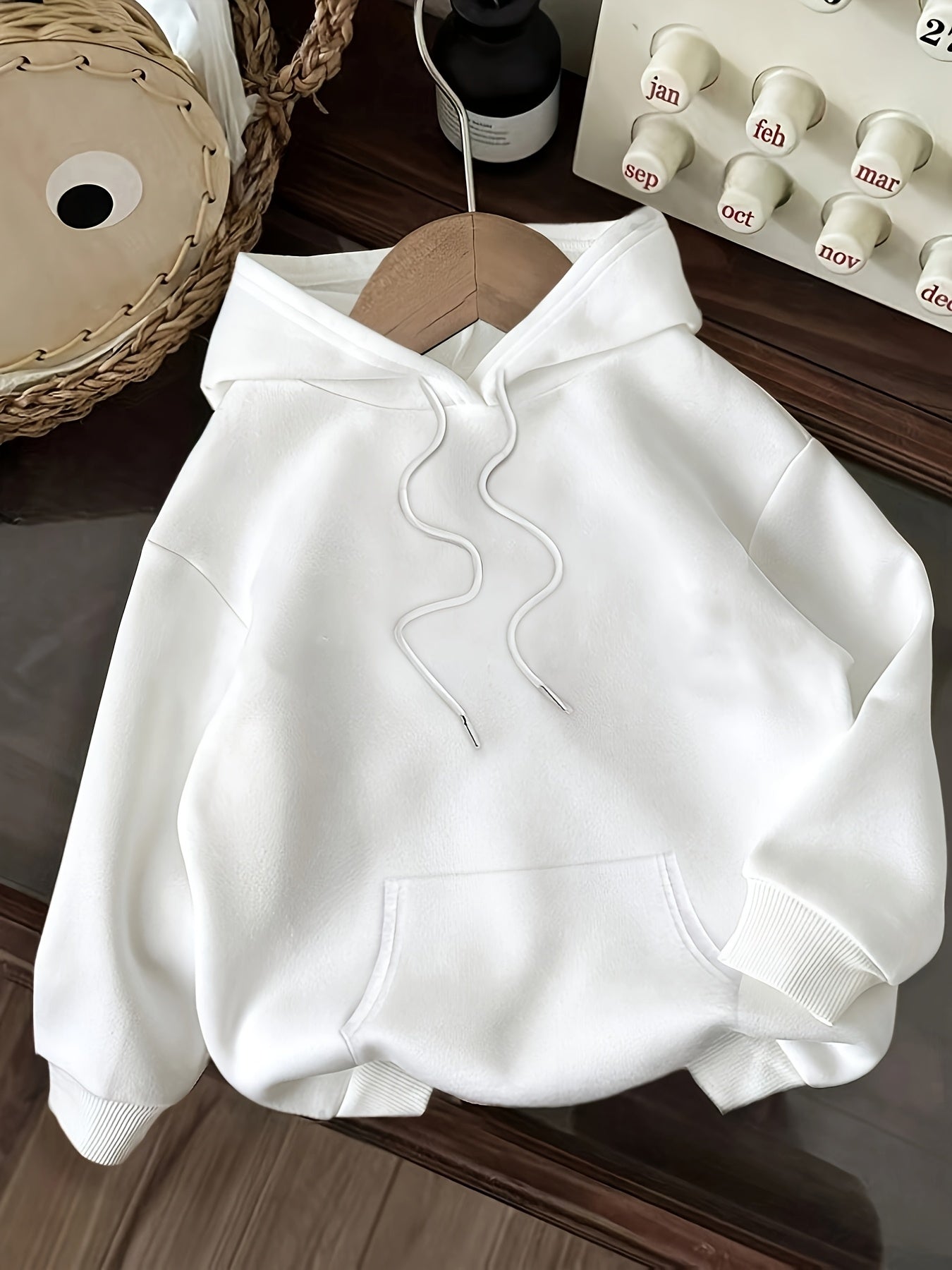 Black Neon Cartoon Glow Hoodie
